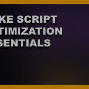 Nuke Script Optimization Essentials