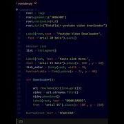 YouTube Video Downloader By Using Python Programming Shorts Programing Coding