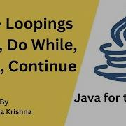 Java Looping Statements While Do While Break Continue