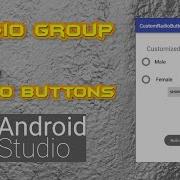 Radio Groups Radio Buttons Example In Android Studio Programming With GM