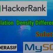 Population Density Difference HackerRank Solution In Hindi Sql Sql Hackerrank Mysql Playlist
