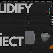 How To Solidify The Object In Blender How To Fill The Object In Blender