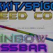 Minecraft Bukkit Spigot 1 9 Rainbow Bossbar Speed Code