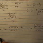 Limit Comparison Test Examples
