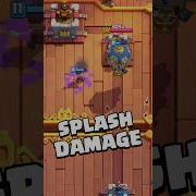 Наносит урон по площади Clashroyale