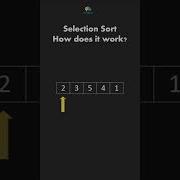 Selection Sort Algorithms In 60 Seconds