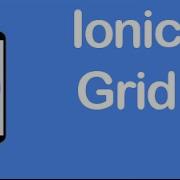 Ionic CSS Components Grid