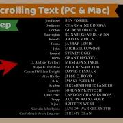 Vertical Scrolling Or Rolling End Credits Text CapCut PC Tutorial