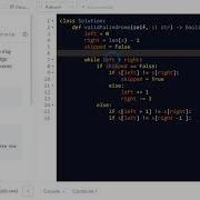 680 Valid Palindrome II English Easy