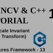 OPENCV C TUTORIALS 182 SIFT Scale Invariant Feature Transform