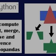 Geopandas Intersection Merge Dissolve And Difference Between Two Shapefiles Using Python
