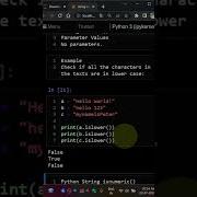 Islower String Method Python English Python Shorts