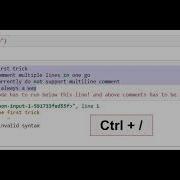 How To Comment Multiple Lines At Once Jupyter Notebook
