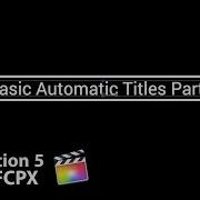 Motion 5 Tutorial Basic Automatic Titles Part 4 The Custom Mix Function Of Link Behaviours