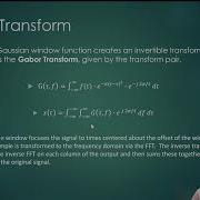 ENEL 327 Time Frequency Analysis The Gabor Transform And Filtering