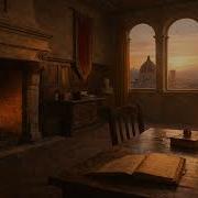 Medici Music Ambience Renaissance Fireplace Study With A View Of Florence