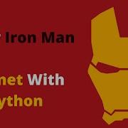 Draw Iron Man With Python