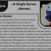 CIRC 04 A Single Servo Servos