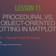 11 Procedural Vs Object Oriented Plotting In Matplotlib