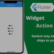 Flutter Action Chips Widgets Chips Filter Flutter Coding