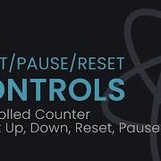React Counter With Infinite Auto Count Up Controlled Count Down Pause Reset Controls React JS