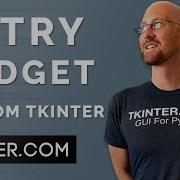Виджеты ввода в CustomTkinter Tkinter CustomTkinter 3