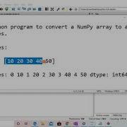 Python Program To Convert A Numpy Array To A Pandas Series