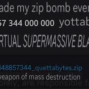 Penrose Zip Bomb