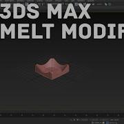 3DS MAX MELT MODIFIER TUTORIAL