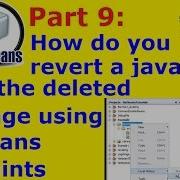 Netbeans Tutorial Part 9 How Do You Revert A Java File From The Deleted Package Using Netbeans
