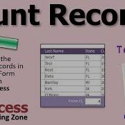 How To Count The Number Of Records In A Continuous Form With Criteria In Microsoft Access