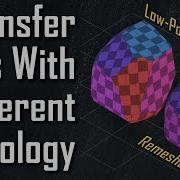 Как переносить UV координаты между любыми геометриями с помощью узлов в Blender