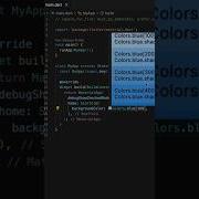 цвет фона каркаса как кодировать приложения Flutter