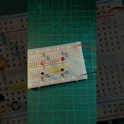 LED Blinking Circuit On Breadboard