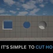 How To EASILY Cut Holes In Meshes In Unreal Engine 5 With Boolean Tool