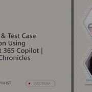 Test Plan Test Case Generation Using Microsoft 365 Copilot