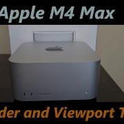 Apple Mac Studio M4 Max Rendering Test Blender Cinebench 24