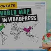 Create An Interactive SVG World Map In WordPress In 2 Minutes