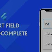 Autocomplete Text Field Suggestion List In Flutter