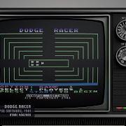 Dodge Racer Synapse Software 1981 Atari 400 800 4K