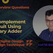 VLSI Interview Questions Crafting A Smart 9 S Complement Circuit Using Binary Adder