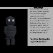 Active Ragdoll Unity Tutorial Puppeteer Marionette Balance Technique