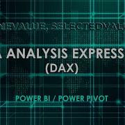 Функции DAX HASONEVALUE SELECTEDVALUE