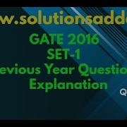 Data Structures Graphs CS GATE PYQs GATE 2016 Set 1 Solutions Solutions Adda Q1 GATE 2022