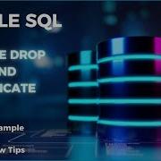SQL DELETE Vs TRUNCATE Vs DROP EXPLAINED