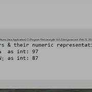 Overview Of Character Representation In Java Conversion To Int