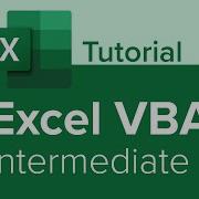 Excel VBA Intermediate Tutorial