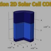 Моделирование двумерных перовскитных солнечных элементов с помощью COMSOL