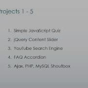 Javascript And Jquery Projects Intro