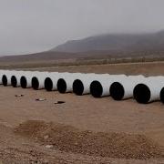 We Saw The First Hyperloop Tubes In The Desert